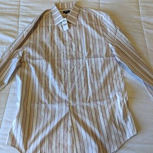 Express Pink stripe shirt